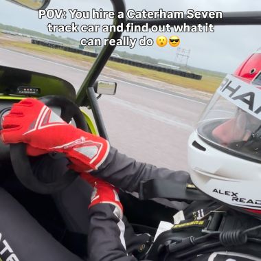 Caterham Seven track car hire…