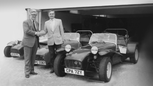 Graham Nearn creates Caterham Cars